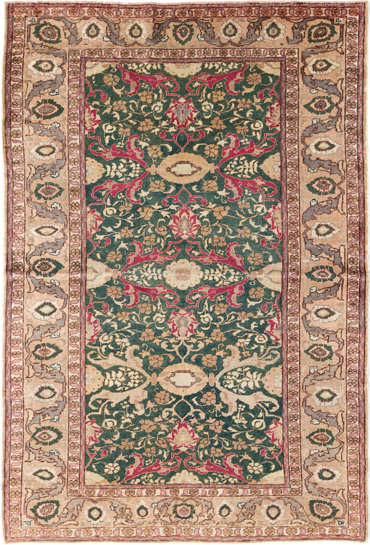 Vintage Turkish Sivas Rug, No.14815 - Staging