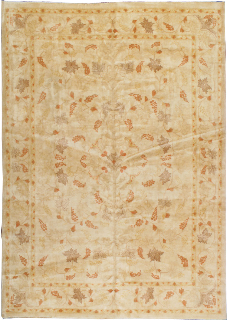 Antique Spanish Savonnerie Carpet, No.14816 - Staging