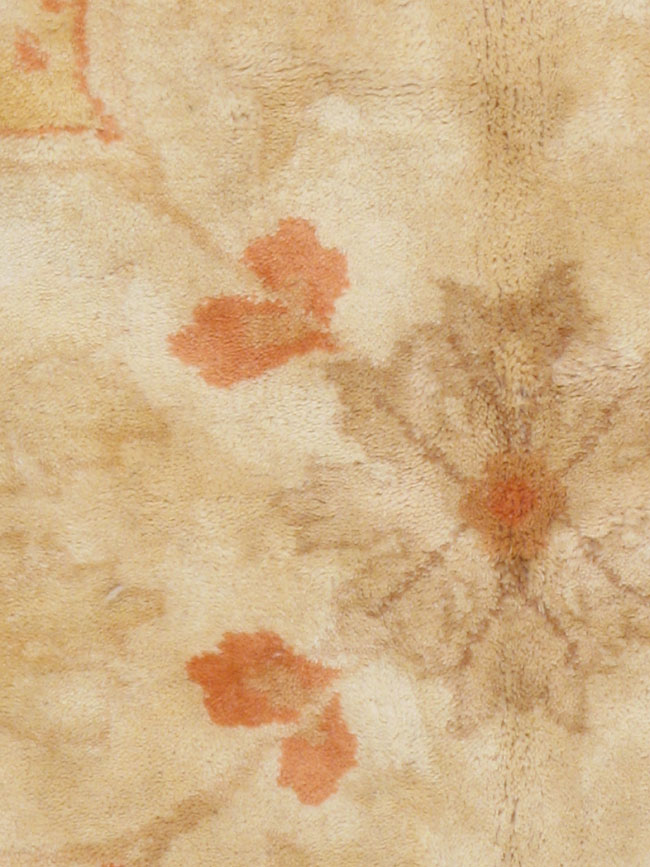 Antique Spanish Savonnerie Carpet, No.14816 - Staging