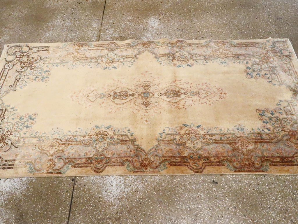 Vintage Persian Kerman Rug, No.14817 - Staging