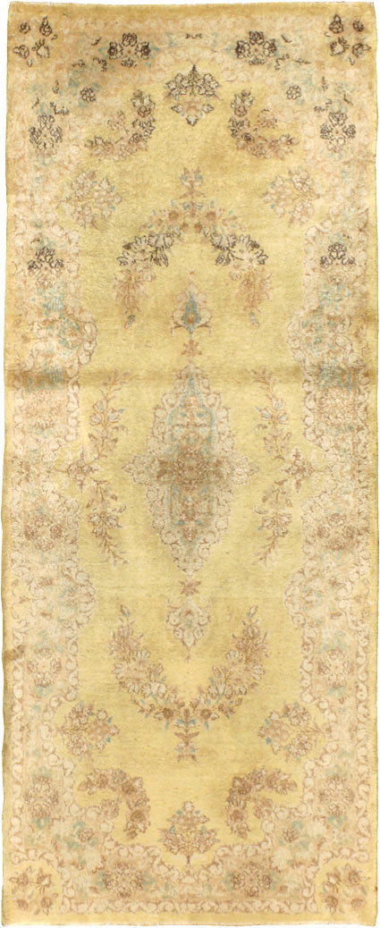 Vintage Persian Kerman Rug, No.14818 - Staging