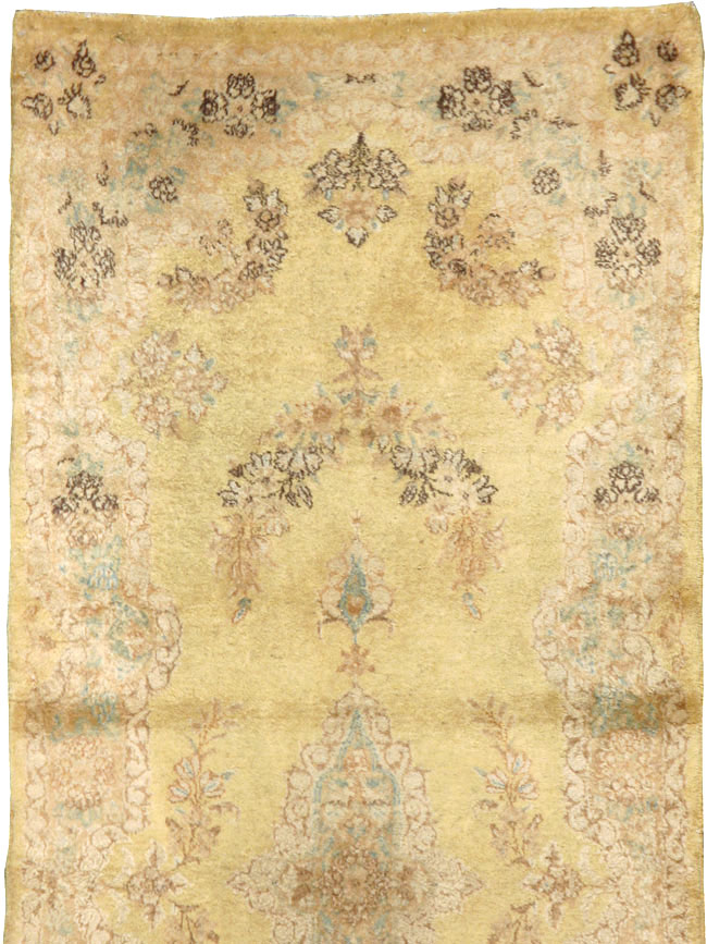 Vintage Persian Kerman Rug, No.14818 - Staging
