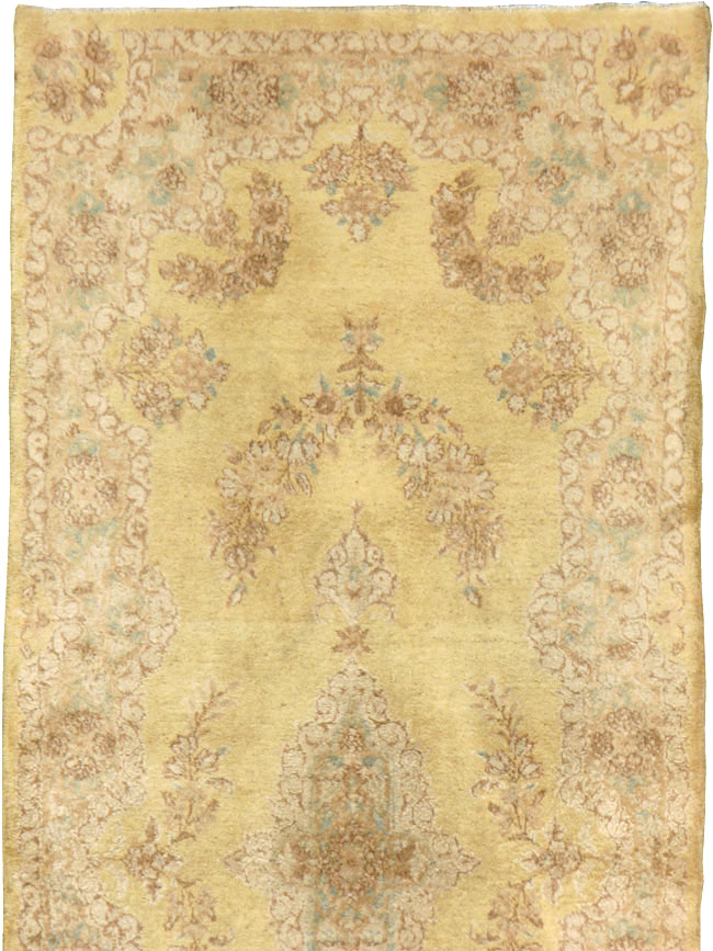 Vintage Persian Kerman Rug, No.14818 - Staging