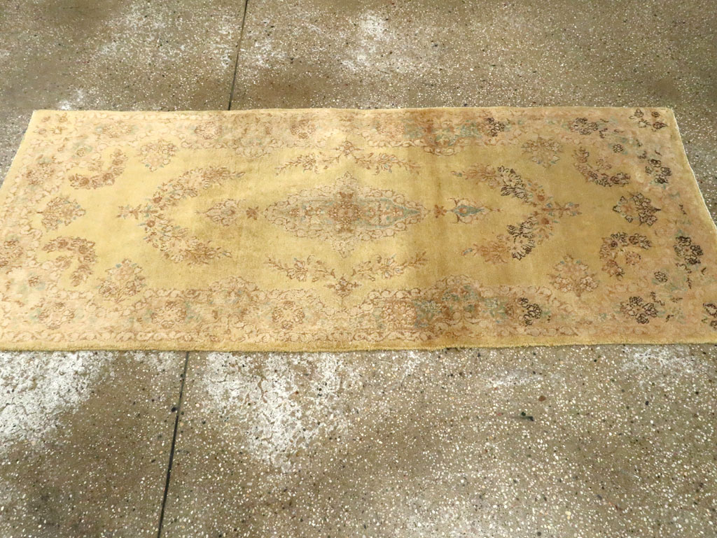 Vintage Persian Kerman Rug, No.14818 - Staging