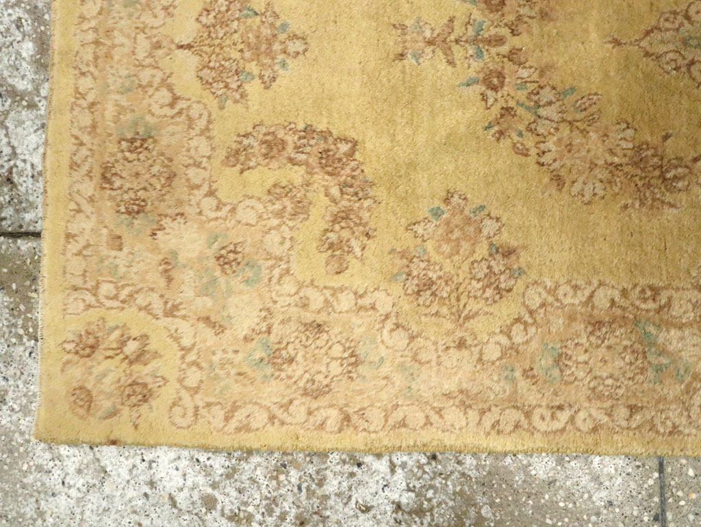 Vintage Persian Kerman Rug, No.14818 - Staging