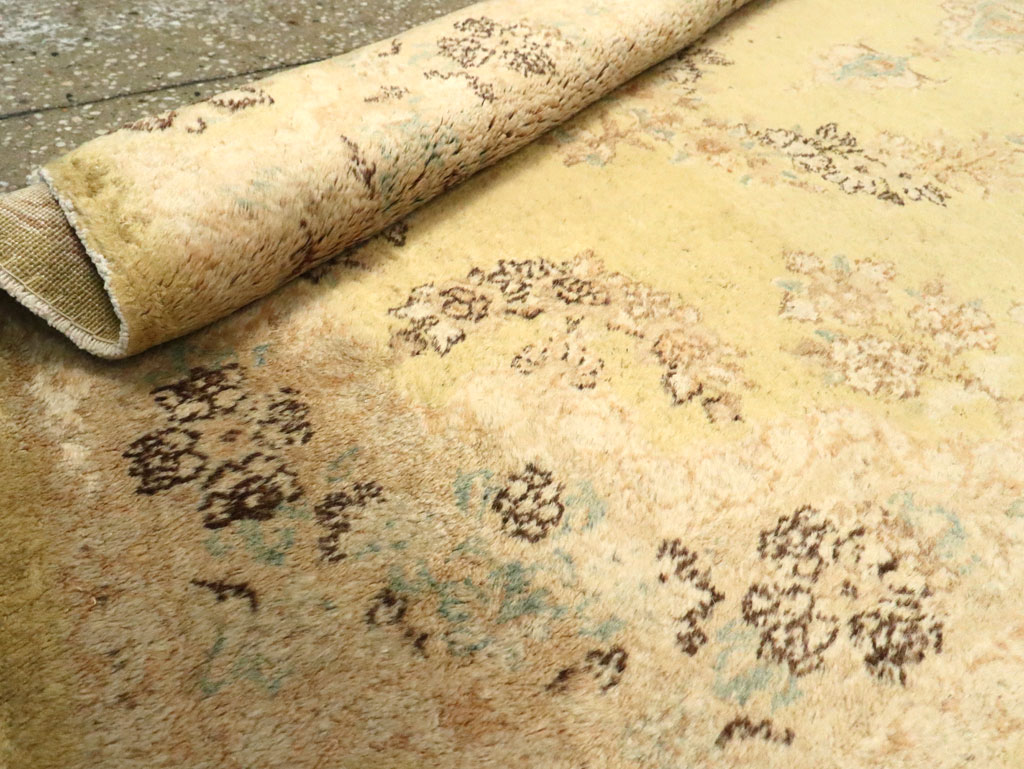 Vintage Persian Kerman Rug, No.14818 - Staging