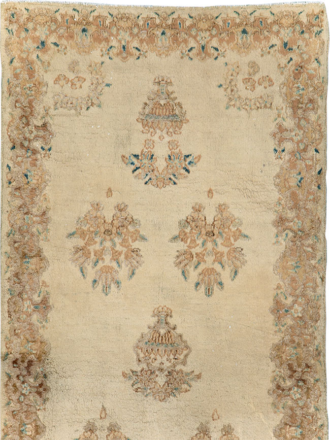 Vintage Persian Kerman Runner, No.14819 - Staging