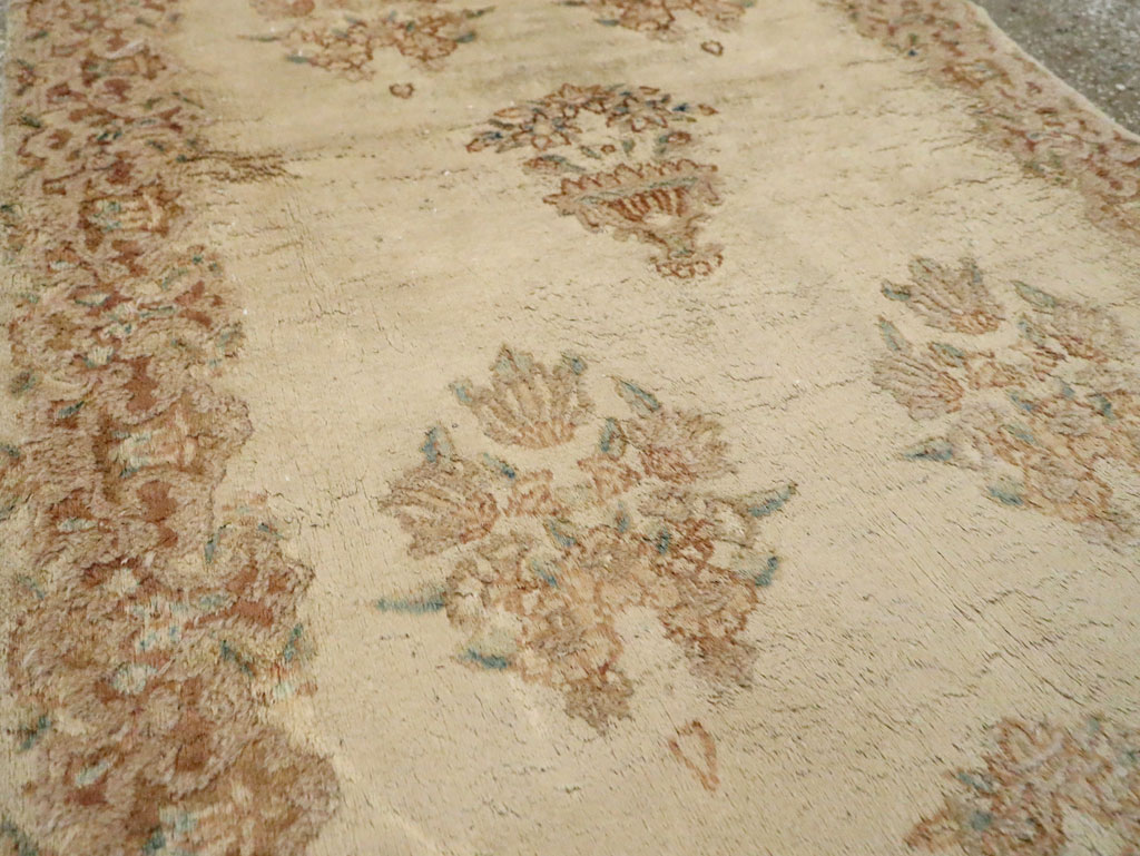 Vintage Persian Kerman Runner, No.14819 - Staging