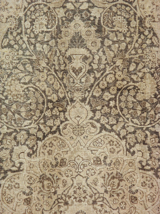 Antique Persian Tabriz Carpet, No.14837 - Staging