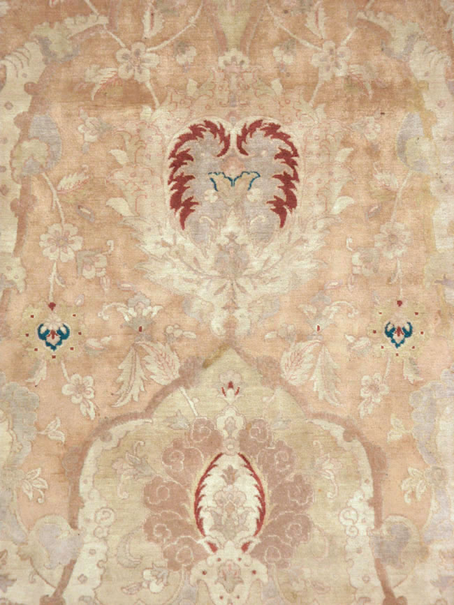 Antique Persian Tabriz Carpet, No.14870 - Staging