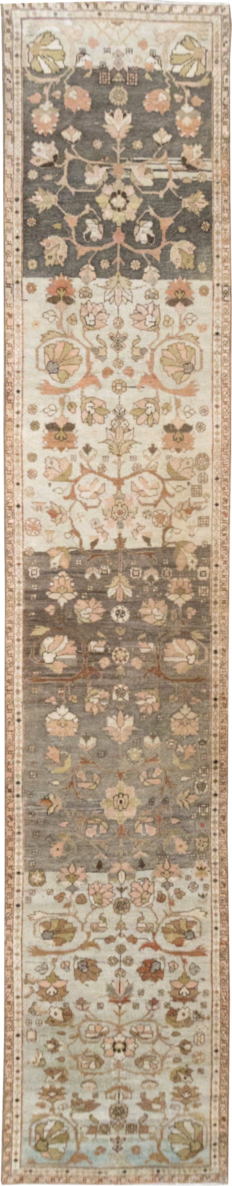 Vintage Persian Malayer Runner, No.14883 - Staging