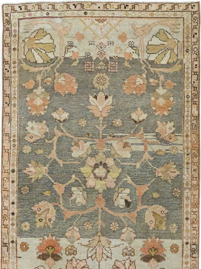 Vintage Persian Malayer Runner, No.14883 - Staging