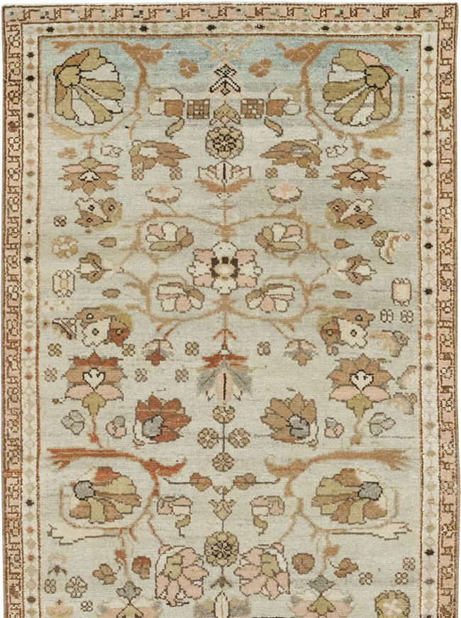 Vintage Persian Malayer Runner, No.14883 - Staging