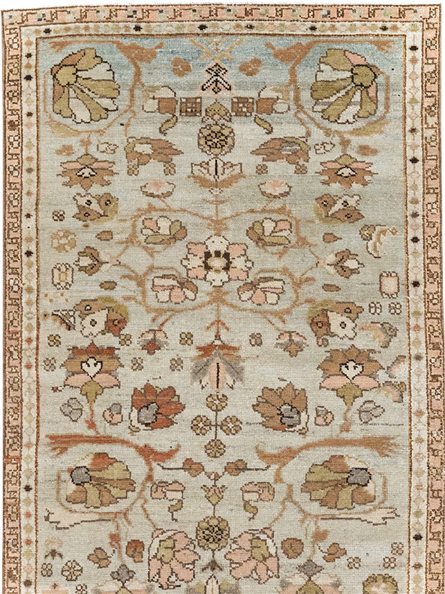 Vintage Persian Malayer Runner, No.14883 - Staging