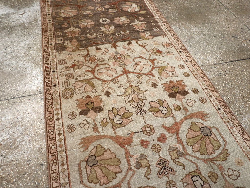 Vintage Persian Malayer Runner, No.14883 - Staging