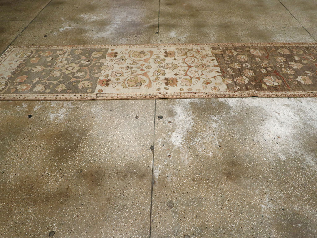 Vintage Persian Malayer Runner, No.14883 - Staging