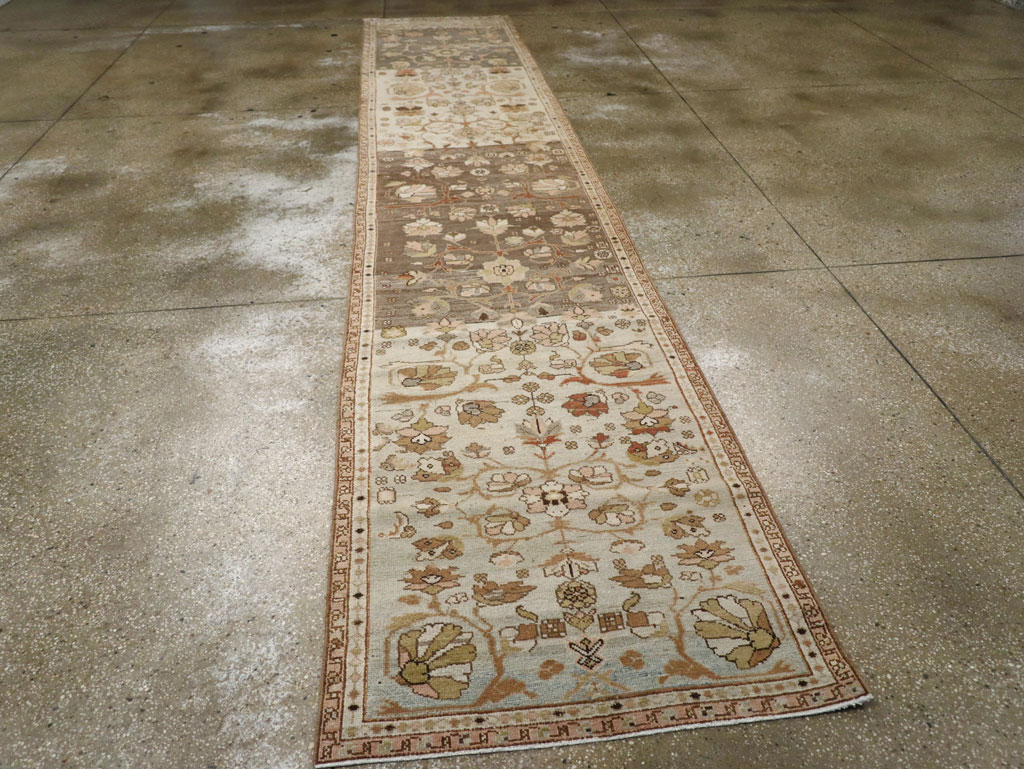 Vintage Persian Malayer Runner, No.14883 - Staging