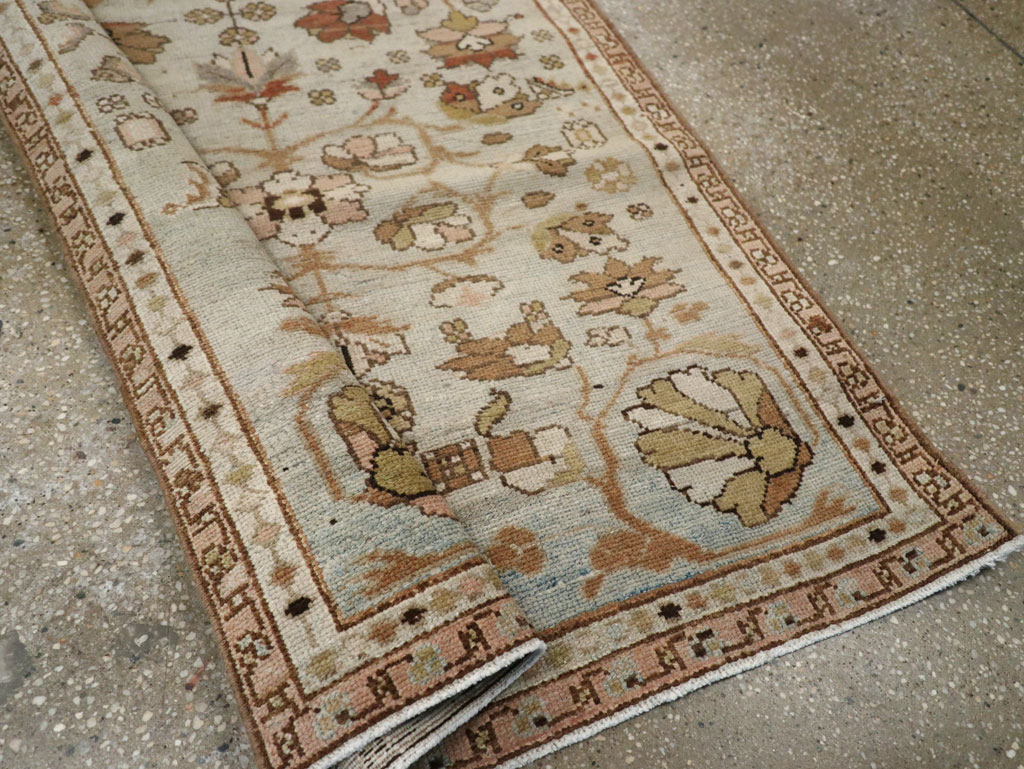 Vintage Persian Malayer Runner, No.14883 - Staging