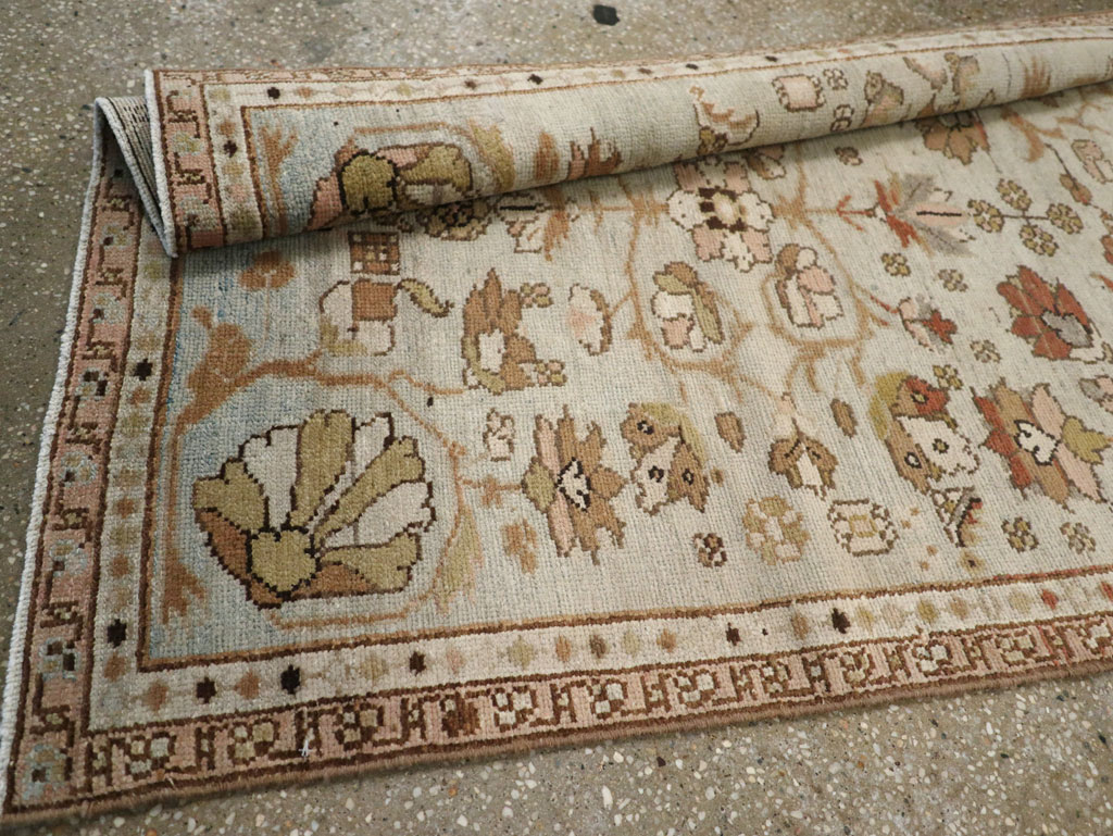 Vintage Persian Malayer Runner, No.14883 - Staging
