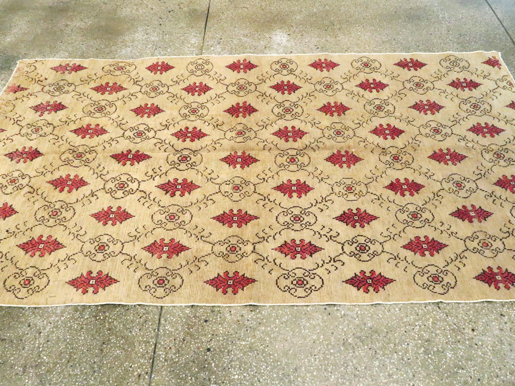 Vintage Turkish Anatolain Rug, No.14907 - Staging