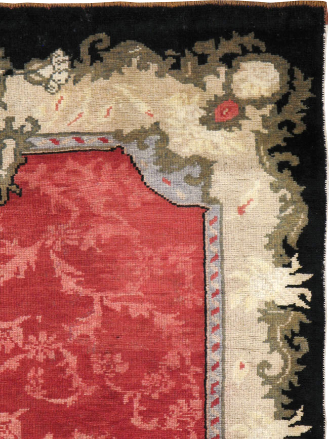 Antique Caucasian Karabagh Rug, No.14916 - Staging