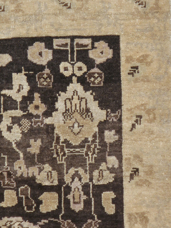 Antique Turkish Oushak Rug, No.14927 - Staging