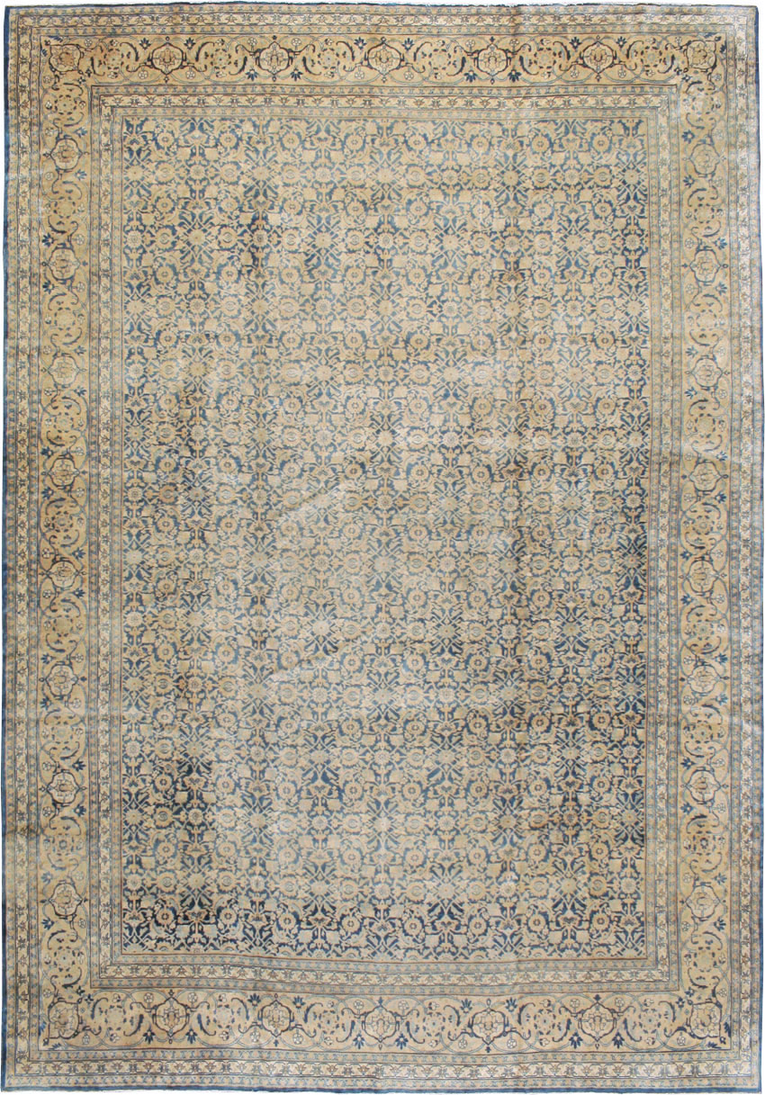 Antique Persian Tabriz Carpet, No.14932 - Staging