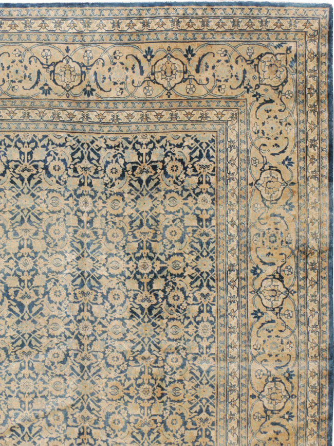 Antique Persian Tabriz Carpet, No.14932 - Staging