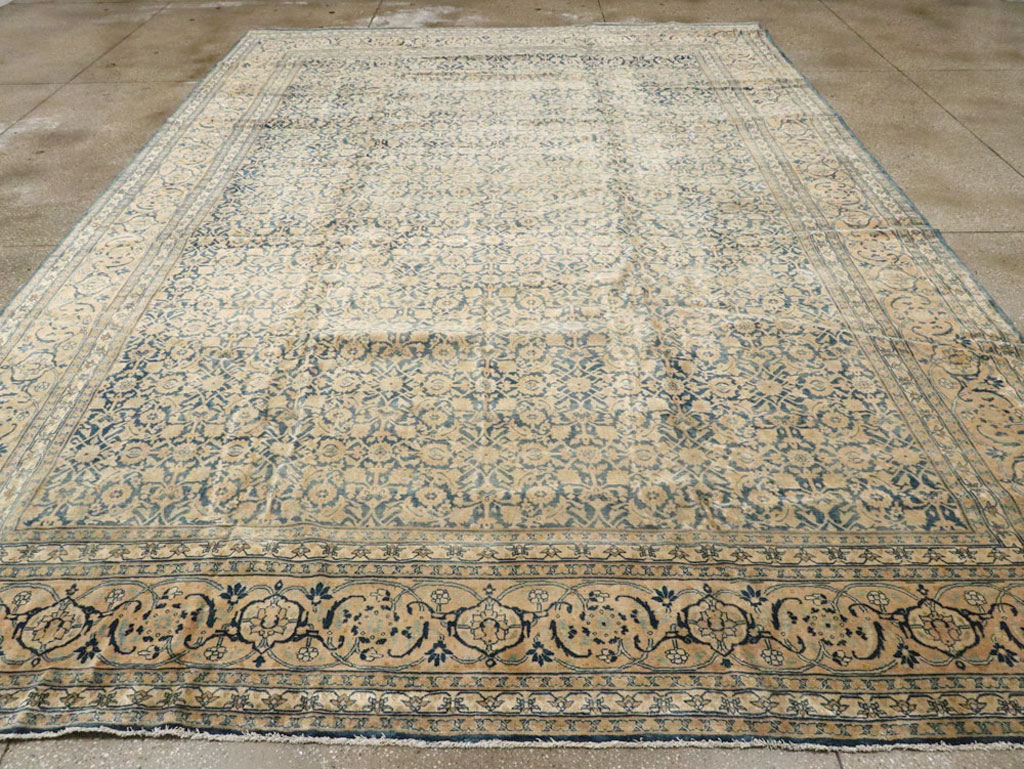 Antique Persian Tabriz Carpet, No.14932 - Staging