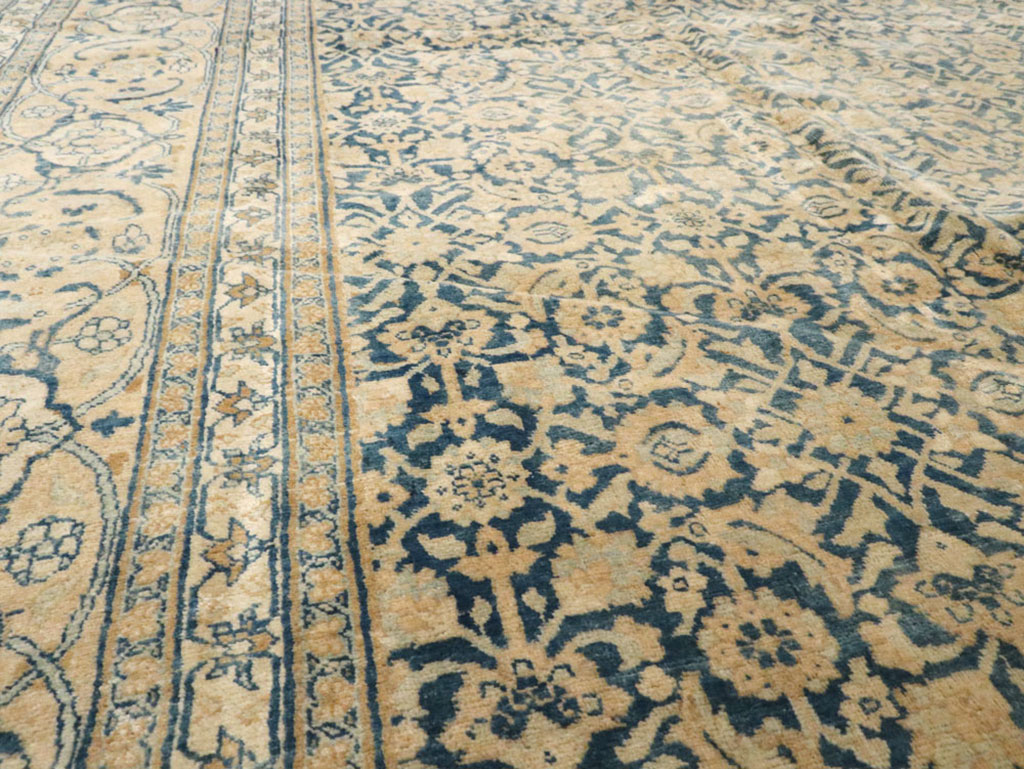 Antique Persian Tabriz Carpet, No.14932 - Staging