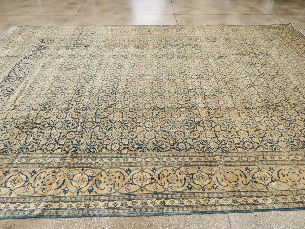 Antique Persian Tabriz Carpet, No.14932 - Staging