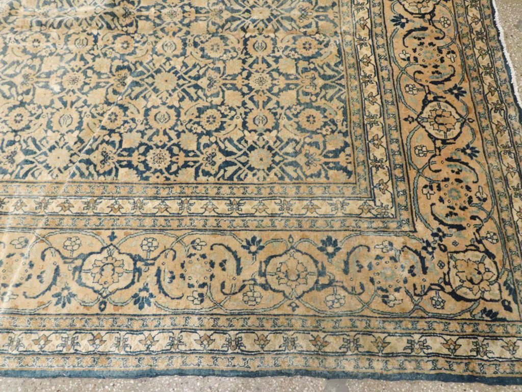 Antique Persian Tabriz Carpet, No.14932 - Staging