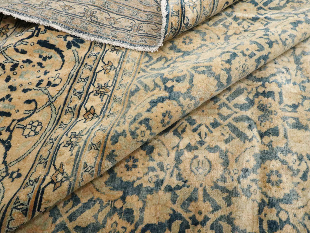 Antique Persian Tabriz Carpet, No.14932 - Staging