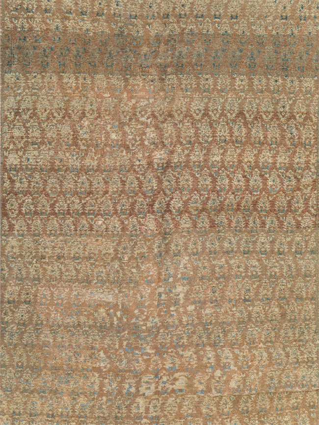 Antique Persian Malayer Long Carpet, No.14942 - Staging