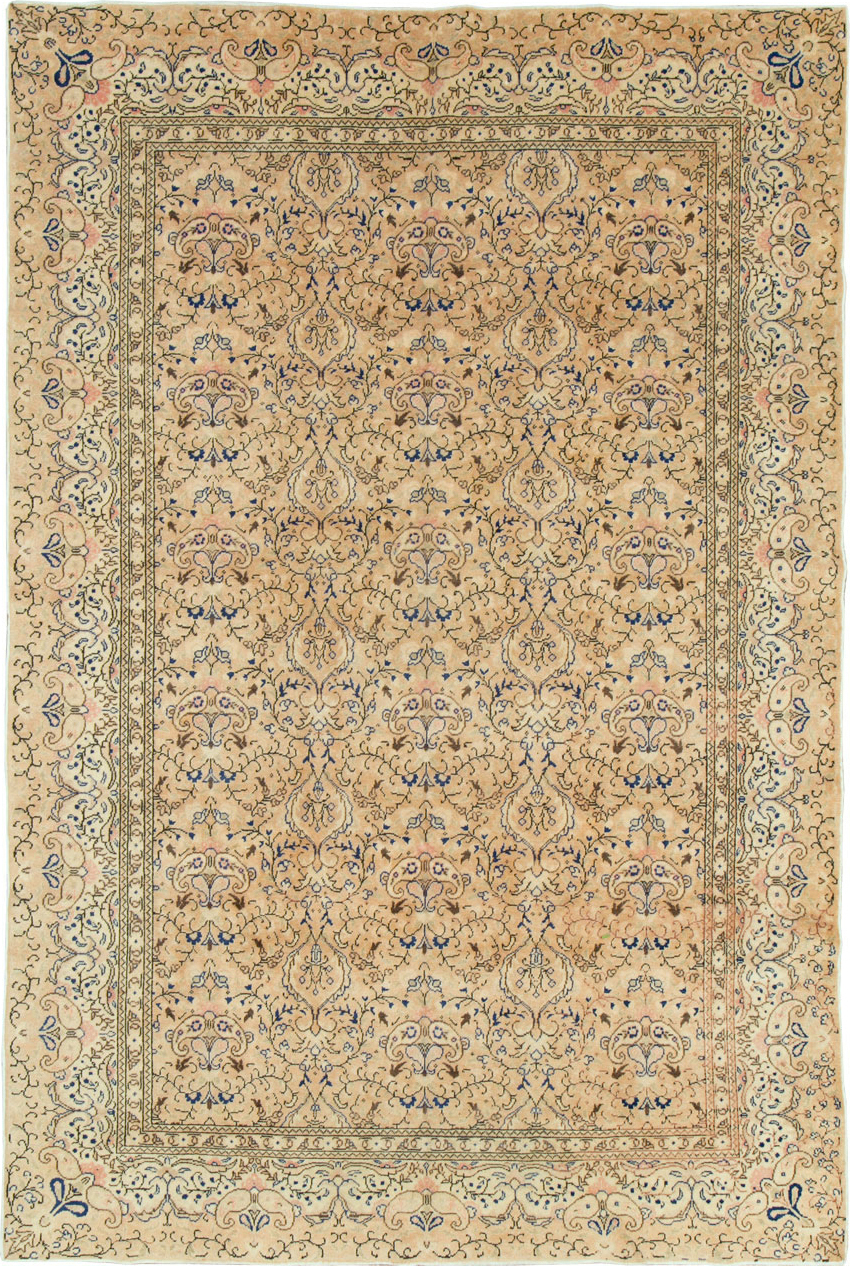 Vintage Turkish Sivas Carpet, No.14952 - Staging