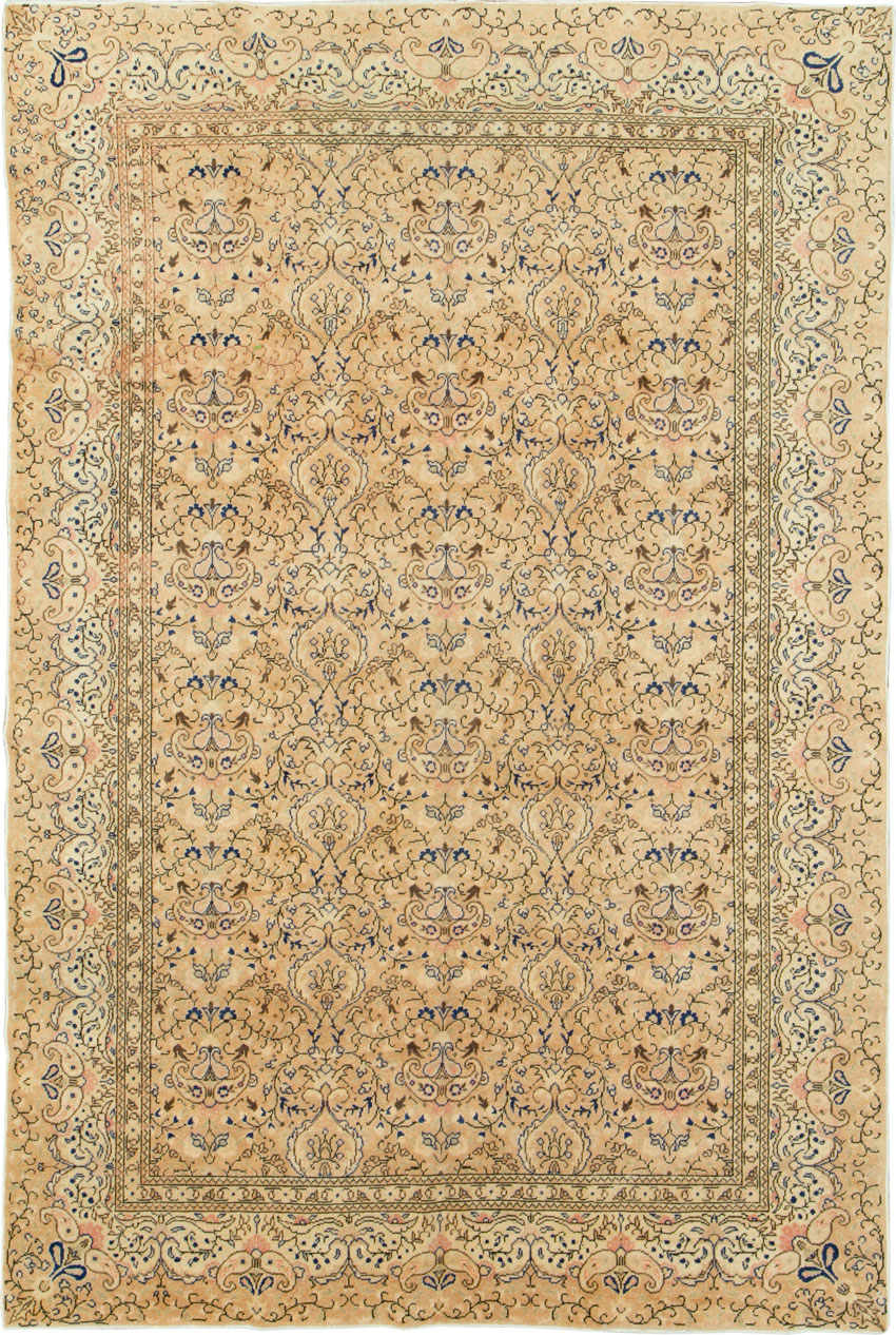 Vintage Turkish Sivas Carpet, No.14952 - Staging