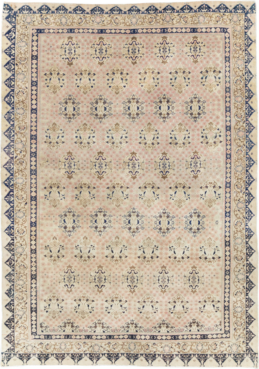 Vintage Turkish Sivas Carpet, No.14954 - Staging