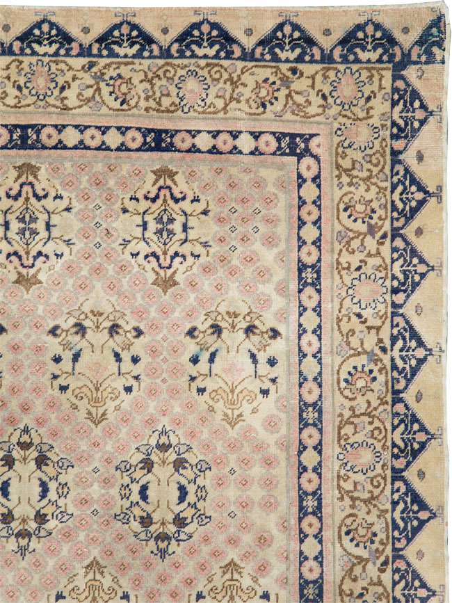 Vintage Turkish Sivas Carpet, No.14954 - Staging
