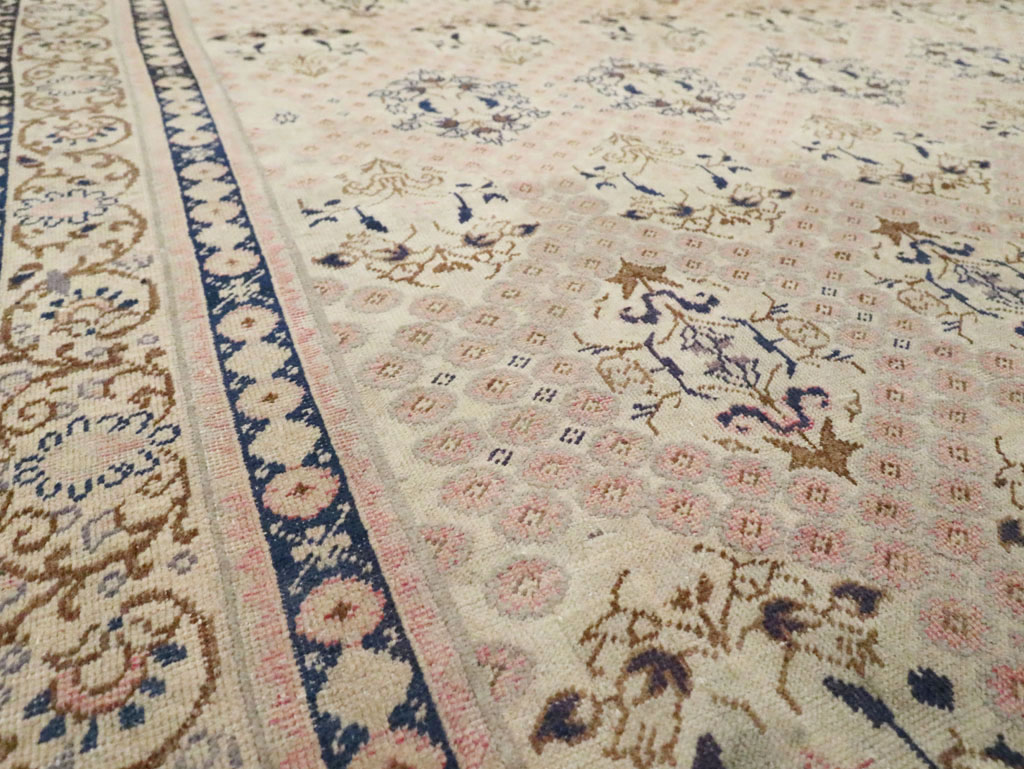 Vintage Turkish Sivas Carpet, No.14954 - Staging