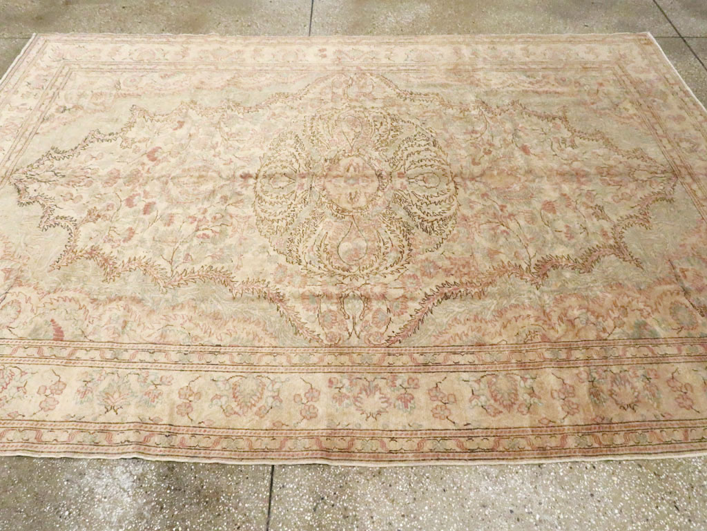 Vintage Turkish Sivas Carpet, No.14956 - Staging