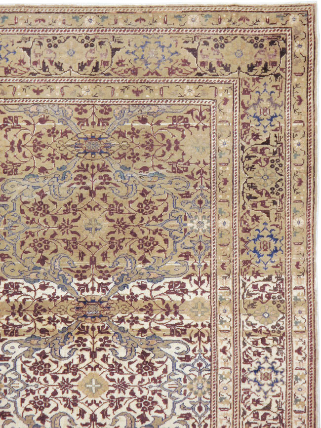 Vintage Turkish Sivas Carpet, No.14960 - Staging