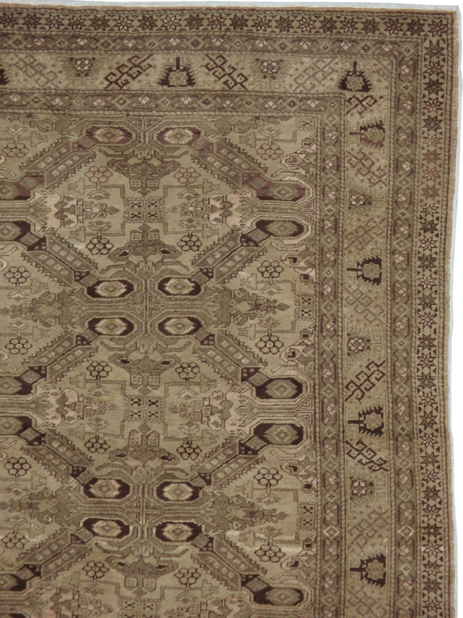 Vintage Turkish Sivas Carpet, No.14963 - Staging