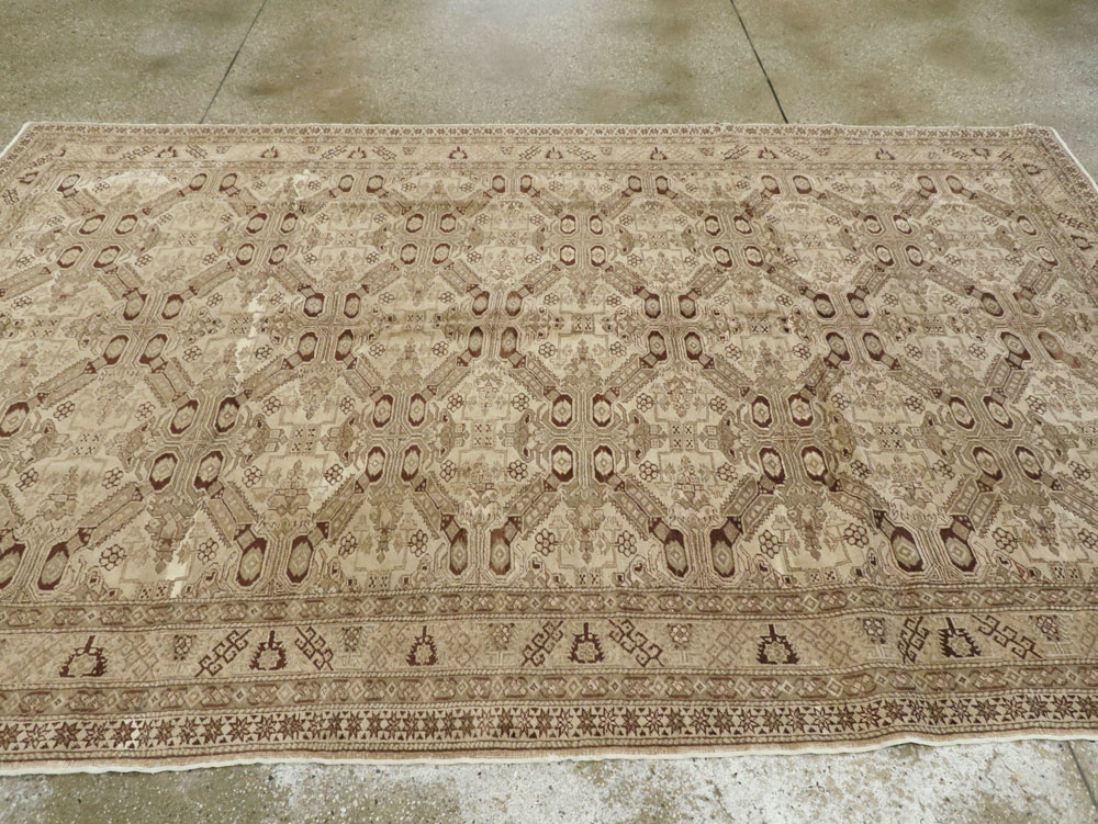 Vintage Turkish Sivas Carpet, No.14963 - Staging