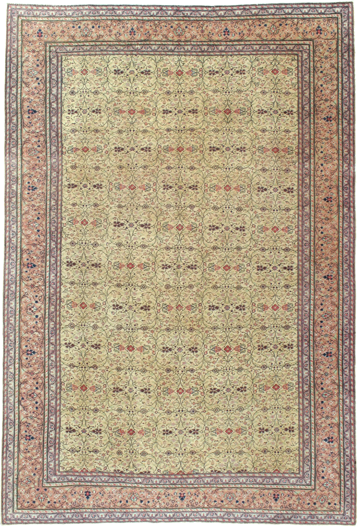 Vintage Turkish Sivas Carpet, No.14965 - Staging