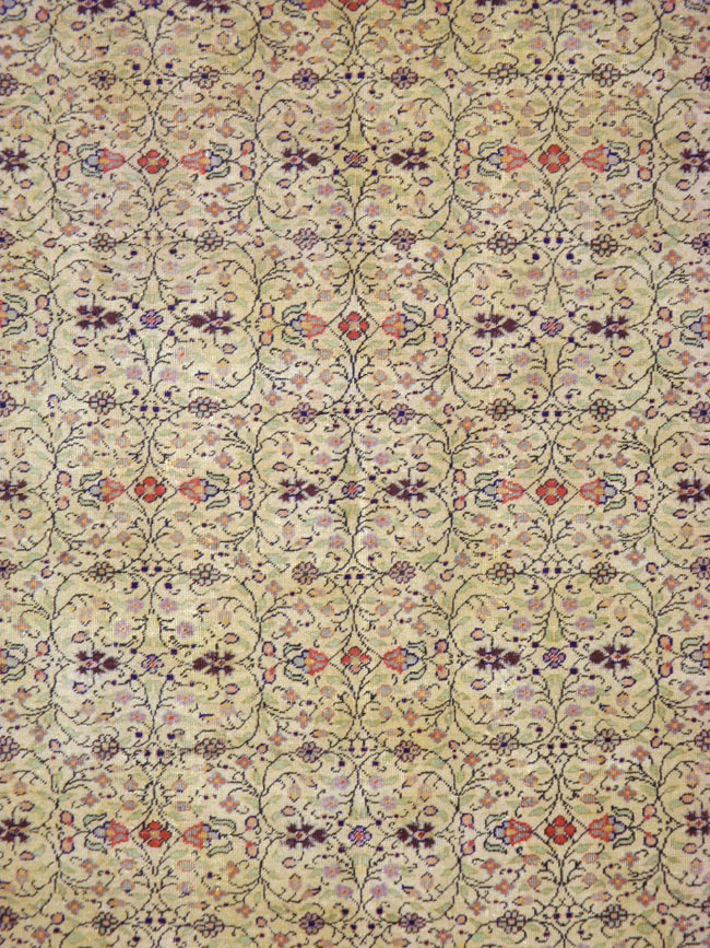 Vintage Turkish Sivas Carpet, No.14965 - Staging