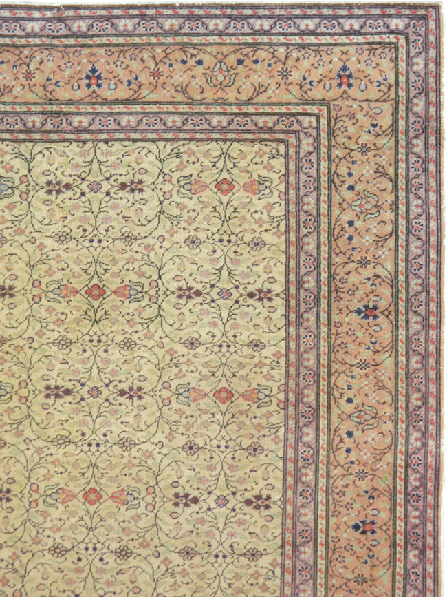 Vintage Turkish Sivas Carpet, No.14965 - Staging