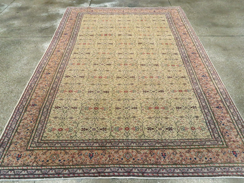 Vintage Turkish Sivas Carpet, No.14965 - Staging
