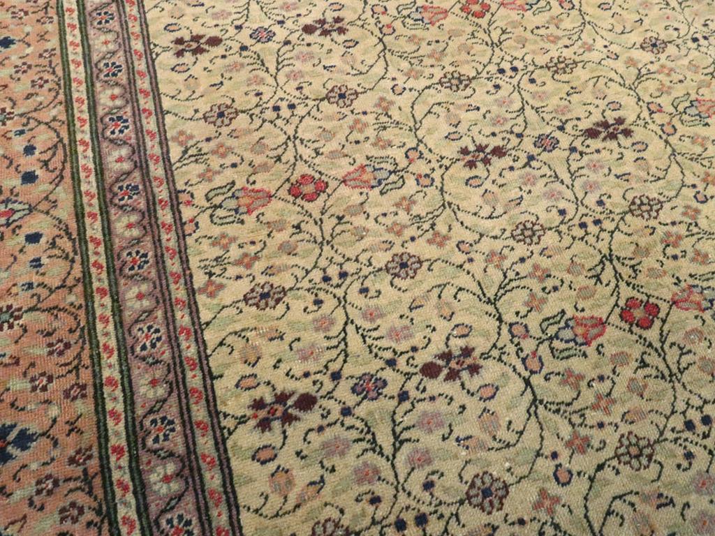 Vintage Turkish Sivas Carpet, No.14965 - Staging