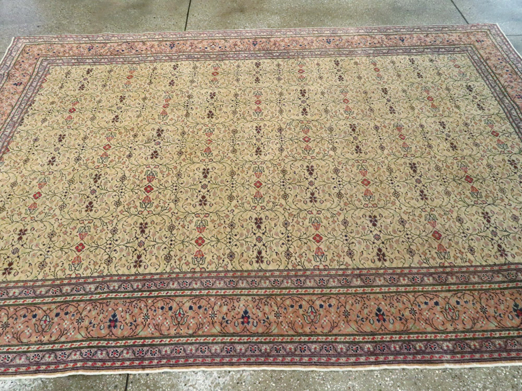 Vintage Turkish Sivas Carpet, No.14965 - Staging