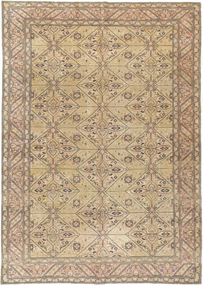 Vintage Turkish Sivas Carpet, No.14966 - Staging